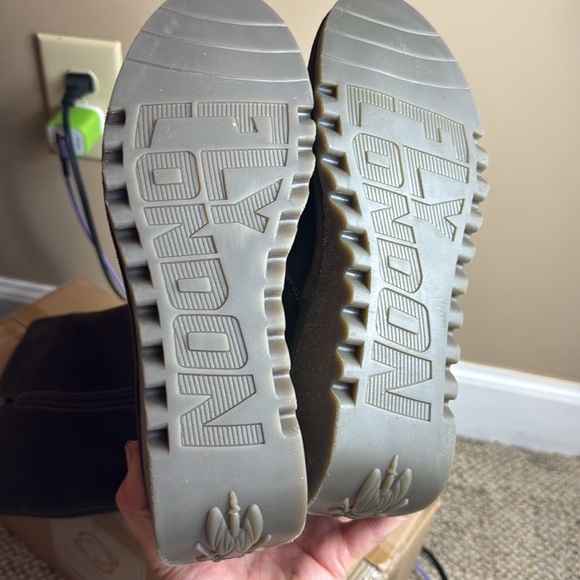 NWT • FLY London • Women's Classic Boots • Diesel Oil Suede • 🤎 Size 39 • 🤩 - Picture 12 of 17